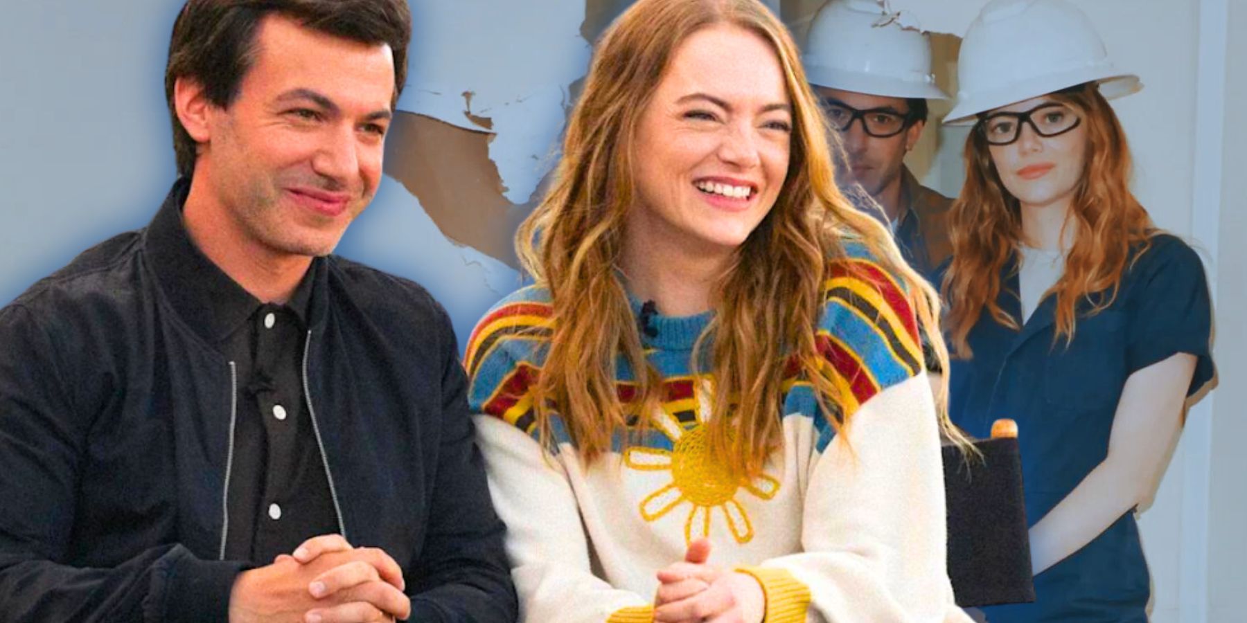 Emma Stone and Nathan Fielder in The Curse