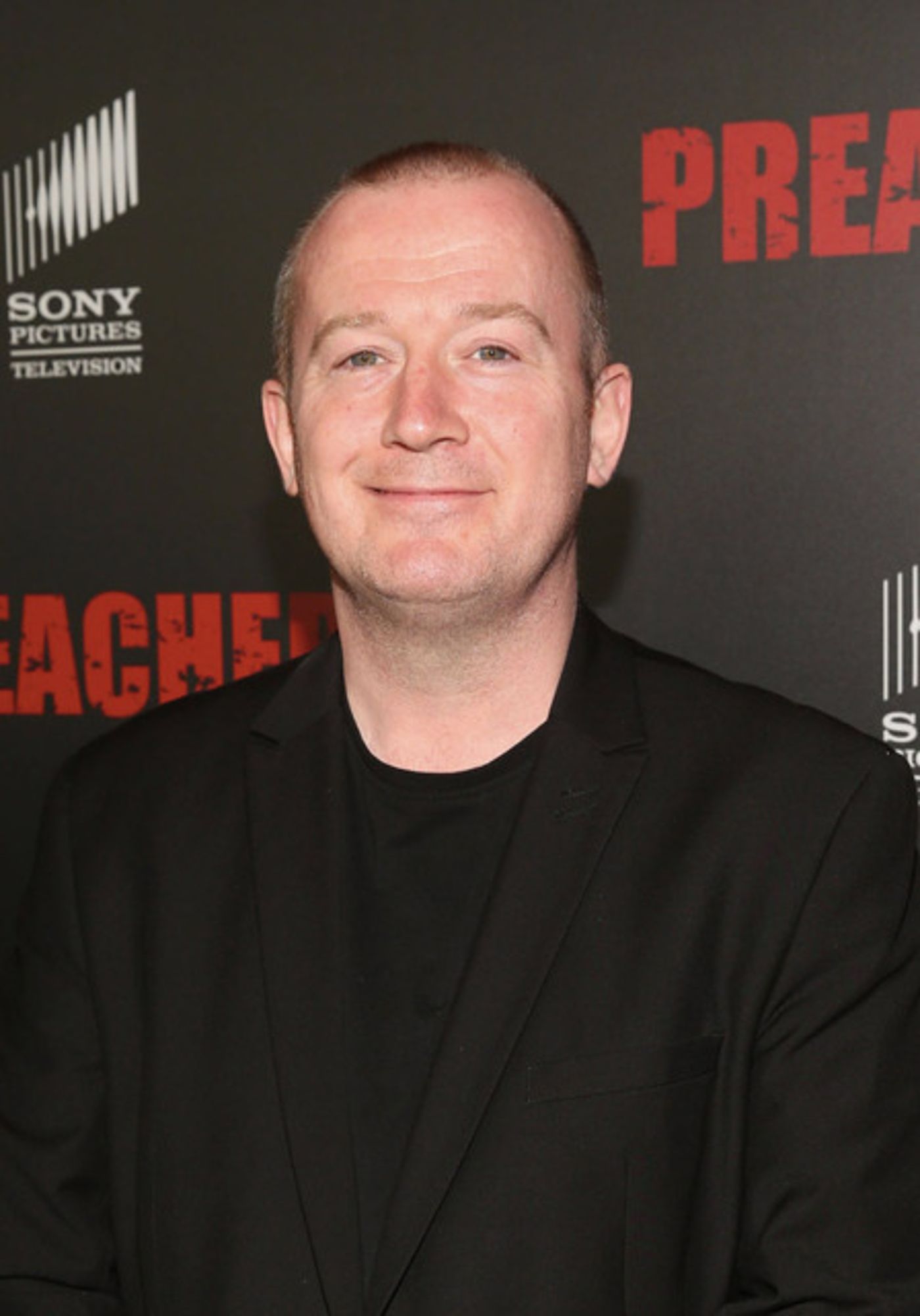Garth Ennis at the premiere of AMC&rsquo;s &ldquo;Preacher&rdquo; adaptation
