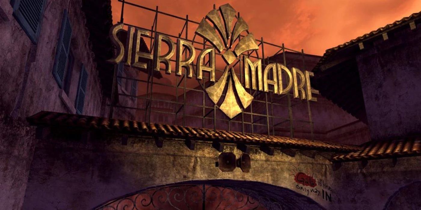 The iconic Sierra Madre Casino from Fallout: New Vegas