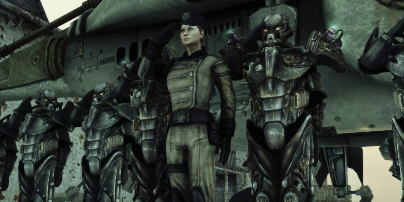 Os soldados do Enclave em Fallout