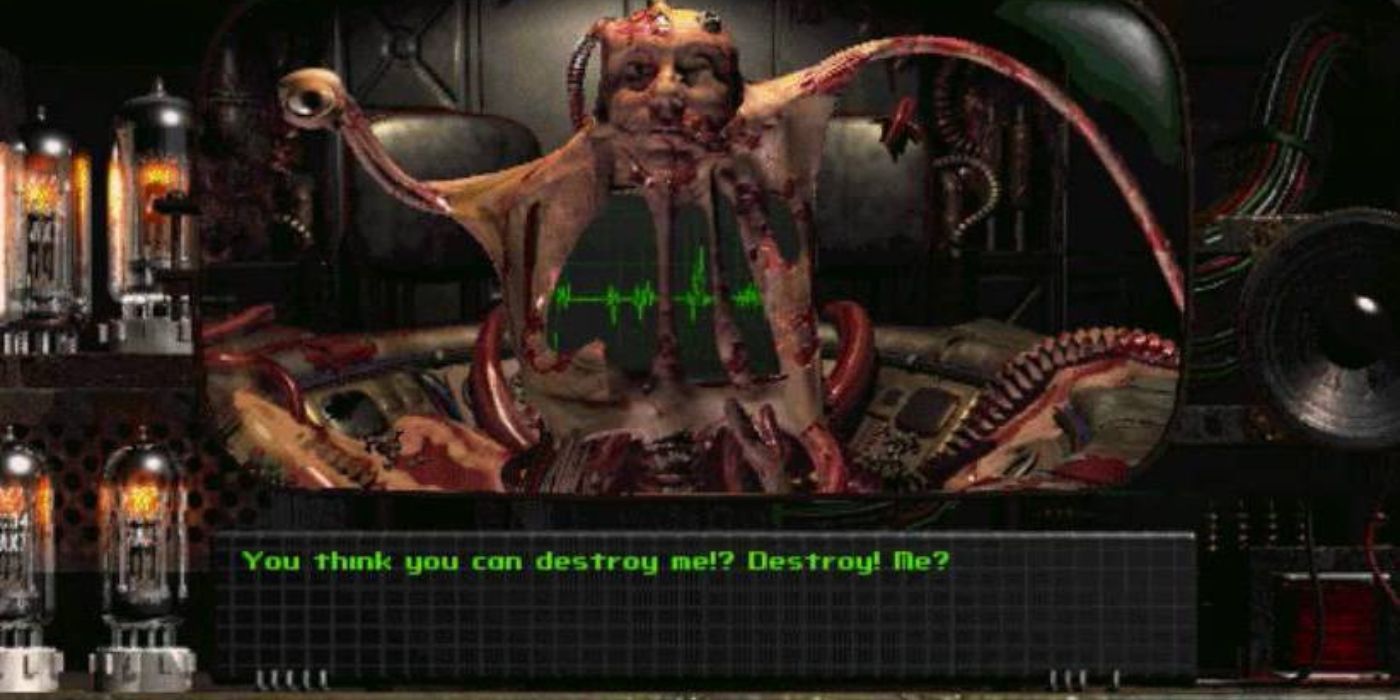 The Master taunts the player at the end of Fallout