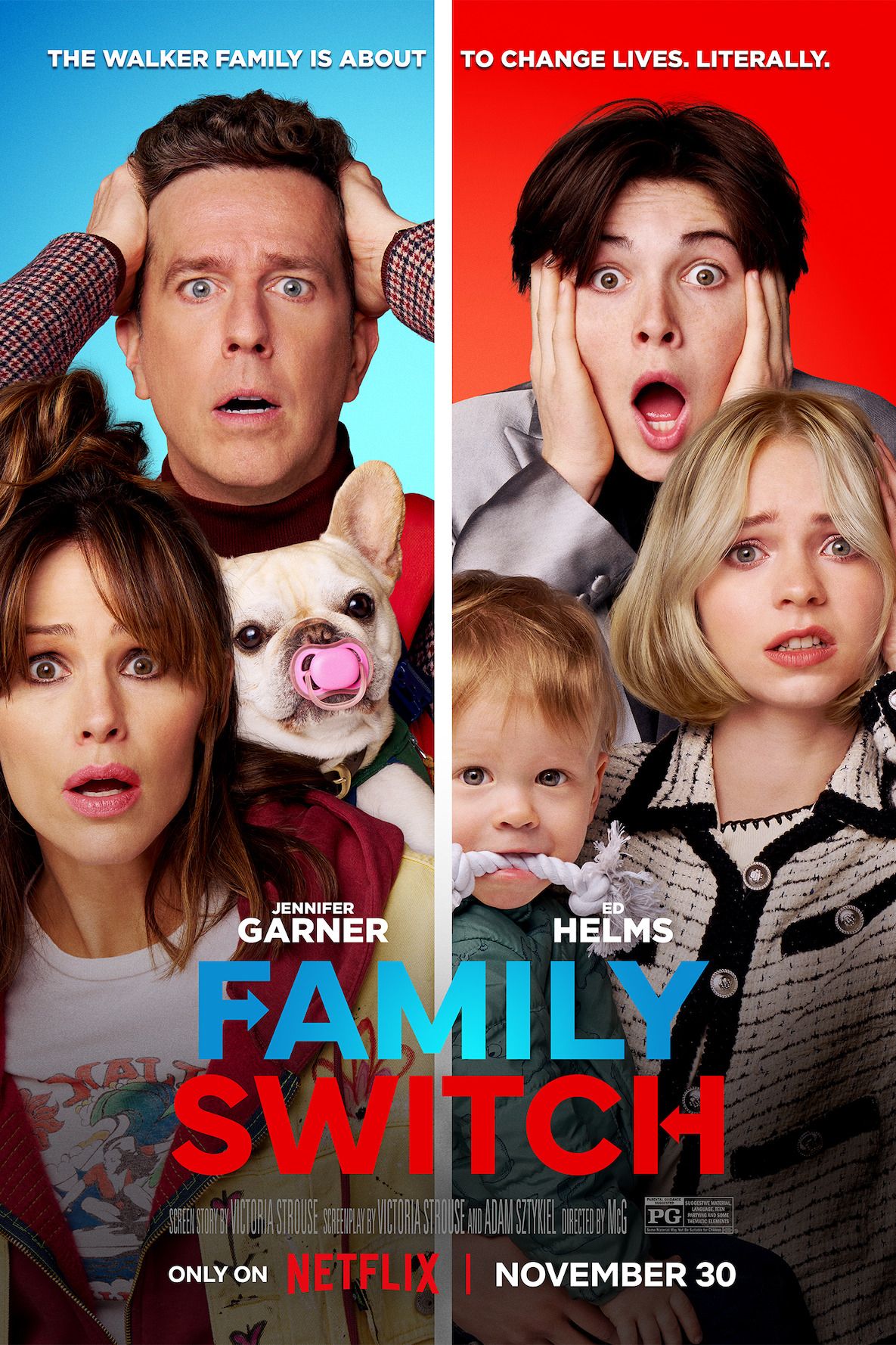 Family Switch Netflix Movie Poster