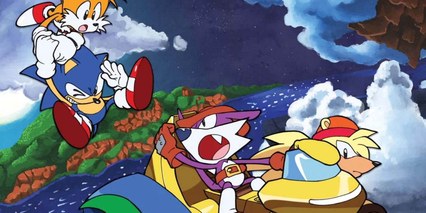 Fang e Sonic e Tails em nova minissérie