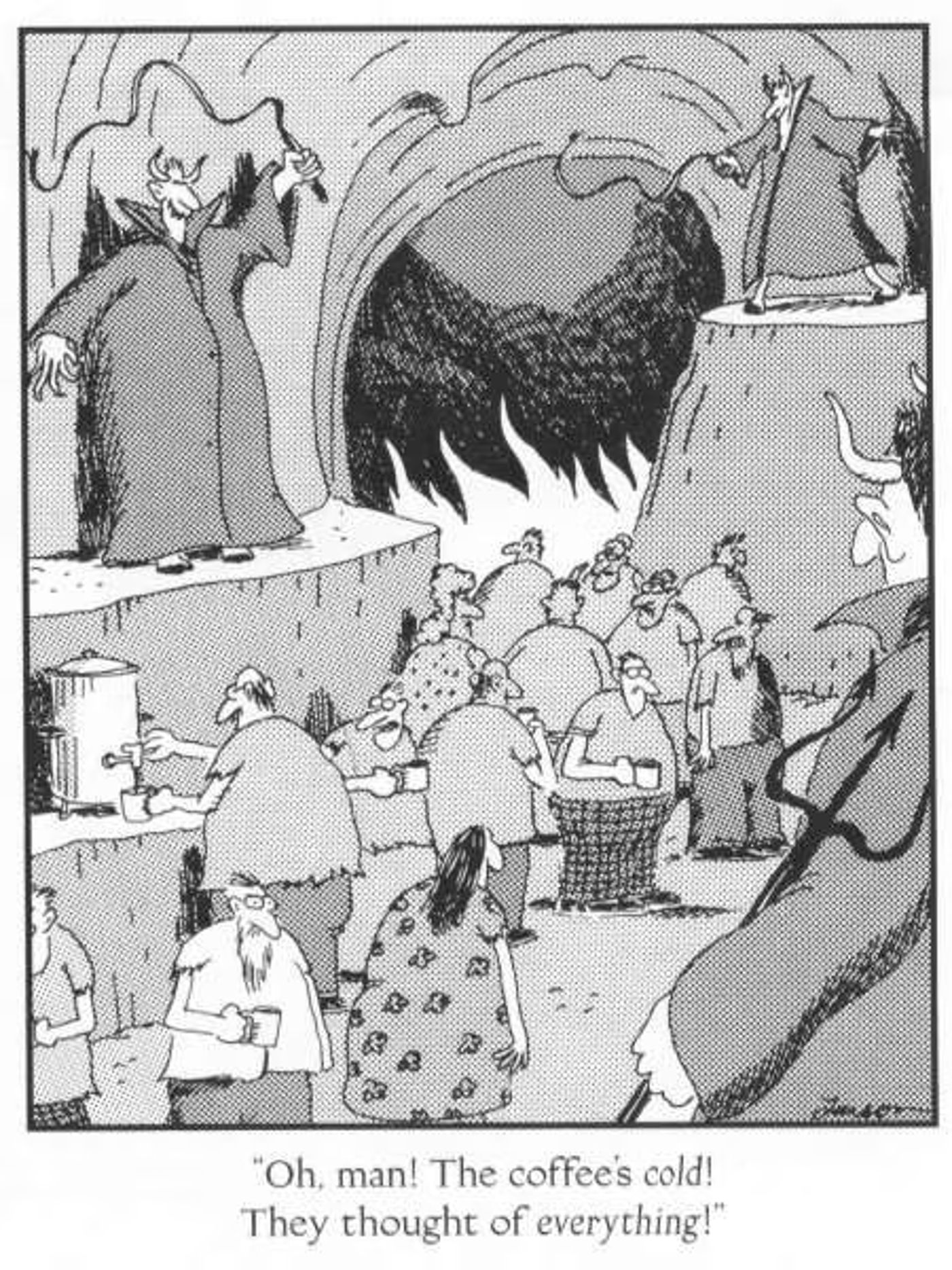 10 Funniest Far Side Comics Set in Hell