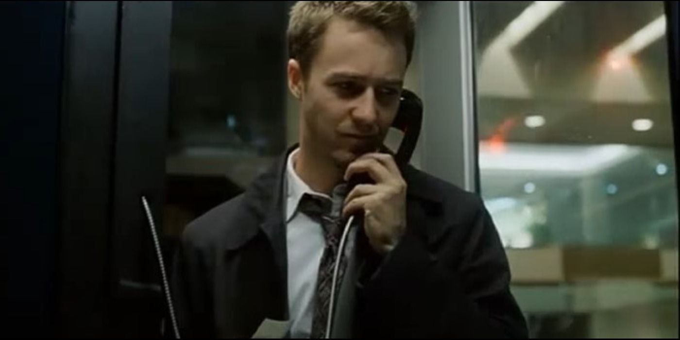 Fight Club call from Edward Norton