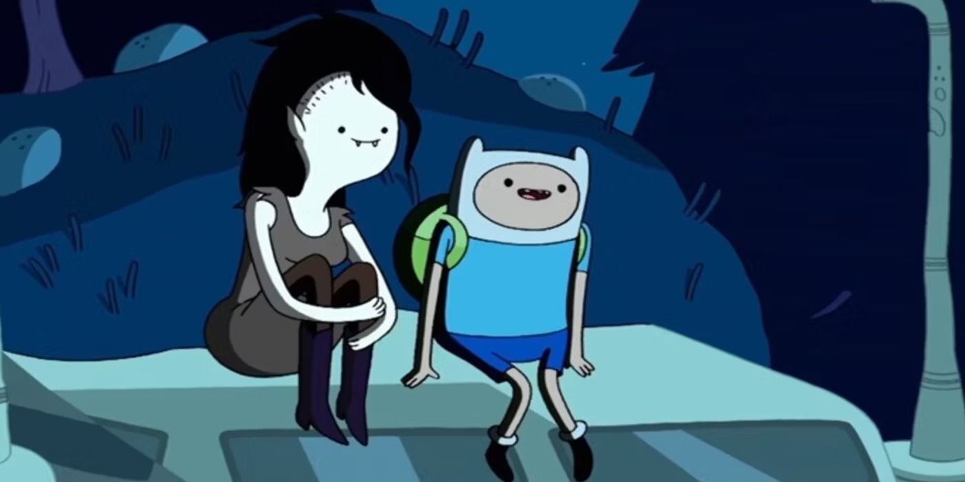 Fin and Marceline Adventure Time 