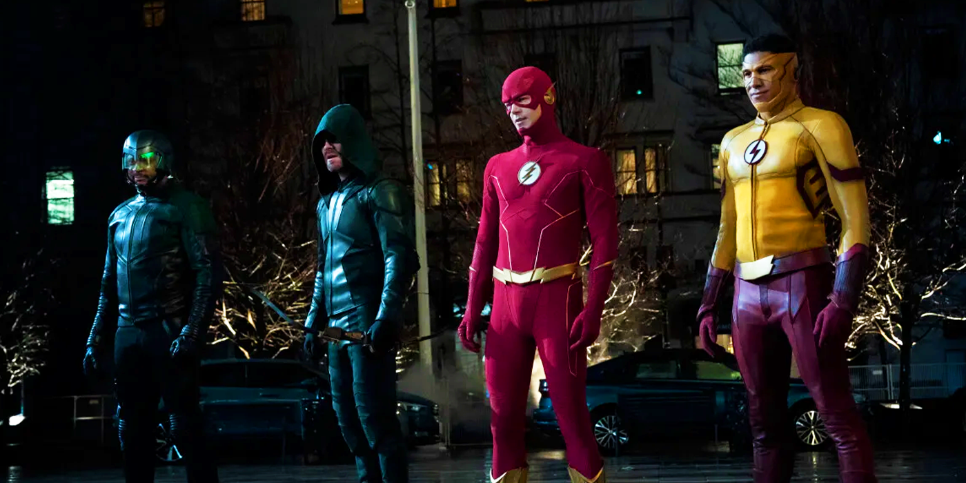 Four heroes in the Arrowverse on The CW