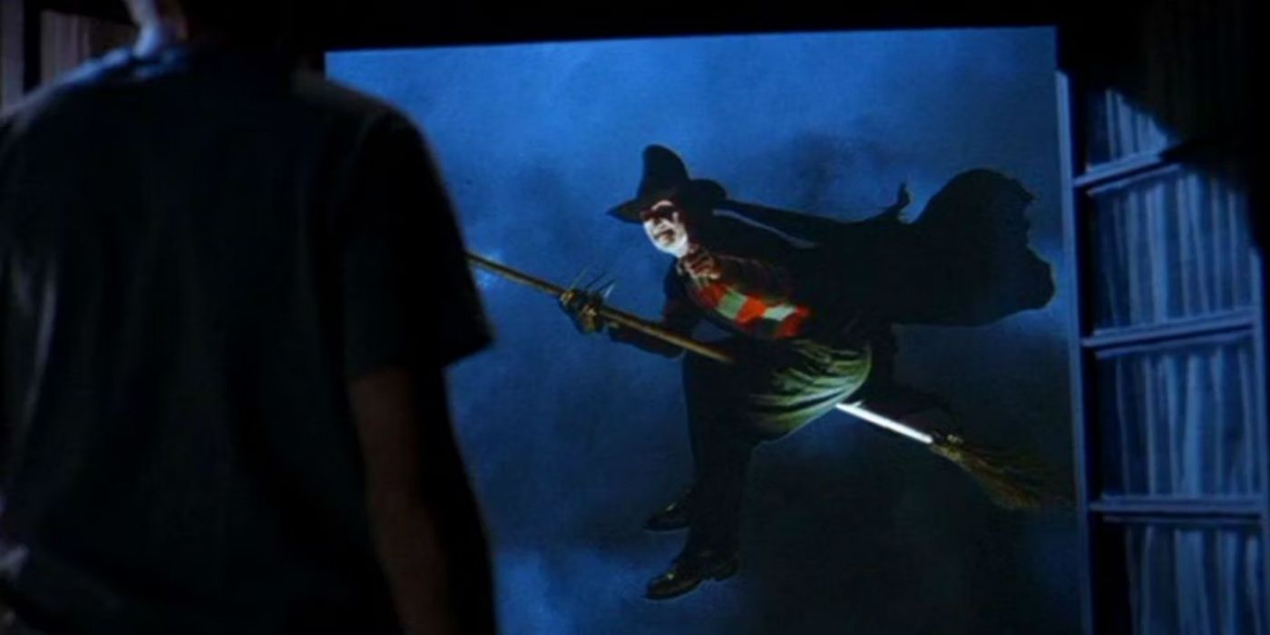 Freddy Krueger as the Wicked Witch.