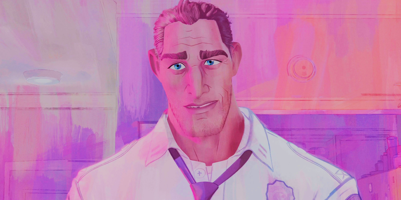 George Stacy in Spider-Man Across the Spider-Verse