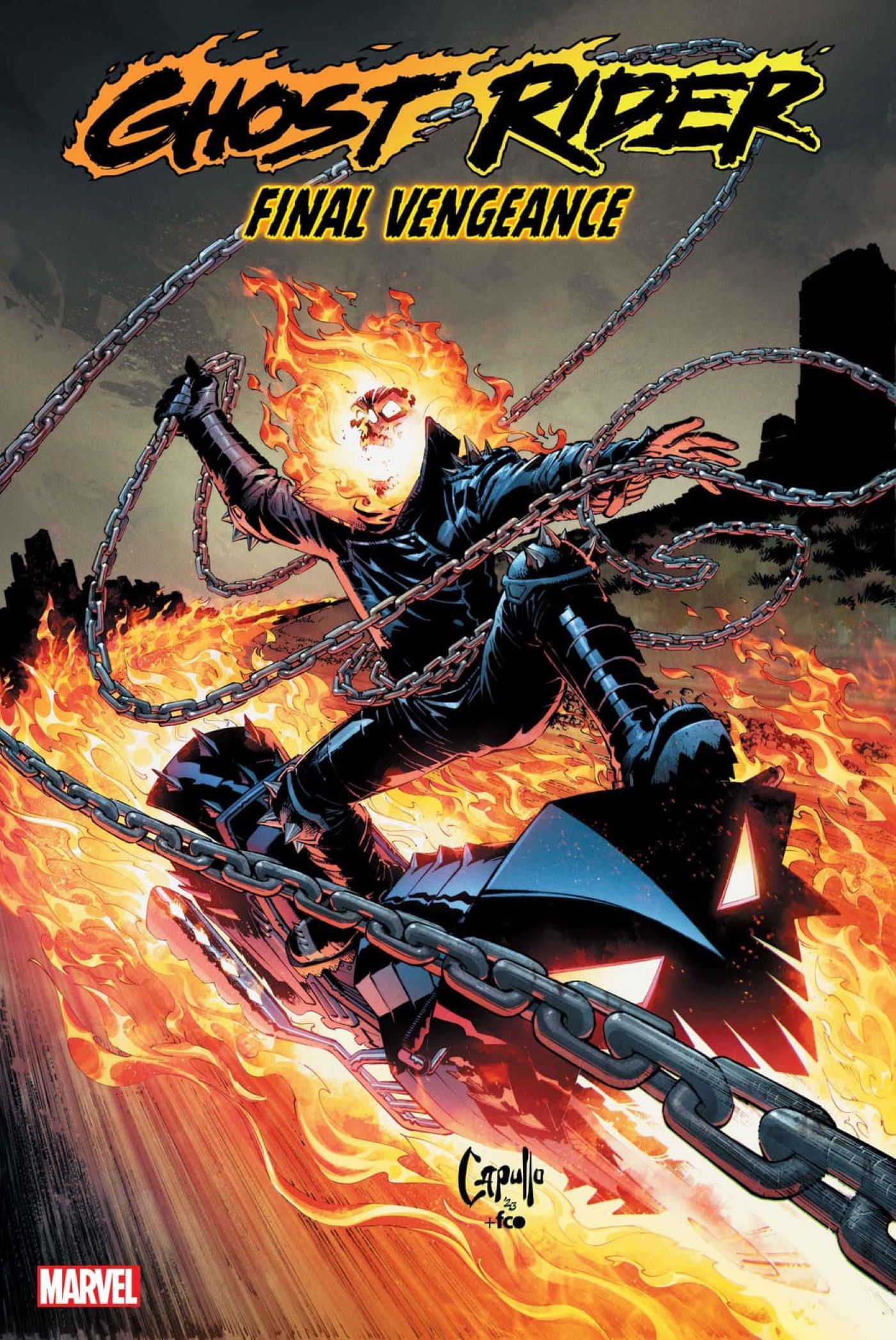 Ghost Rider Final Vengeance Cover Greg Capullo