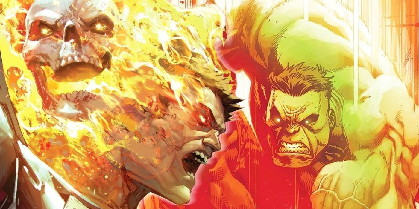 Ghost Rider vs Hulk.