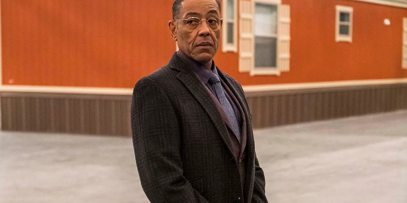 Giancarlo Esposito as Gus Fring looking to the side in Better Call Saul