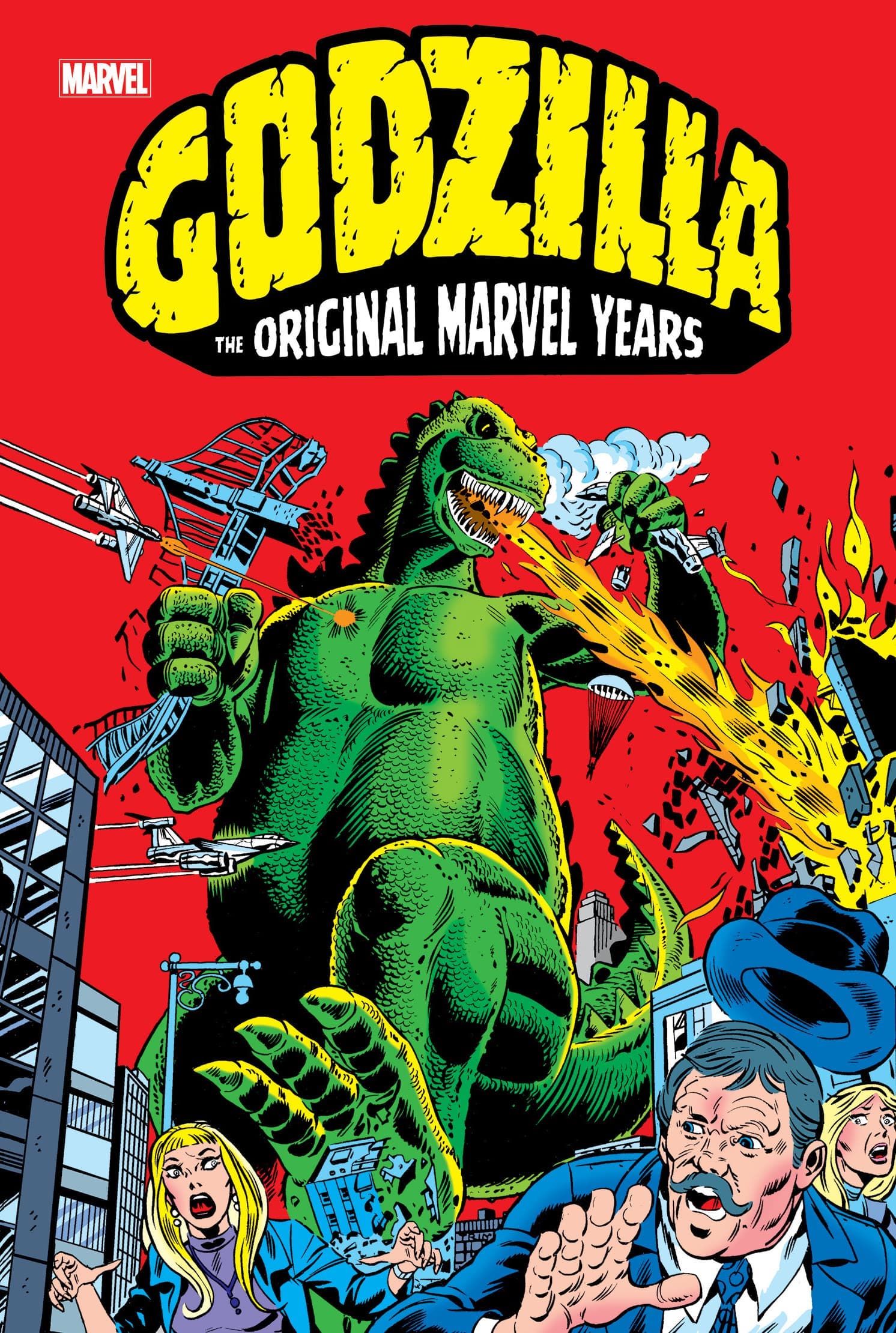 Godzilla Marvel Omnibus Cover 2