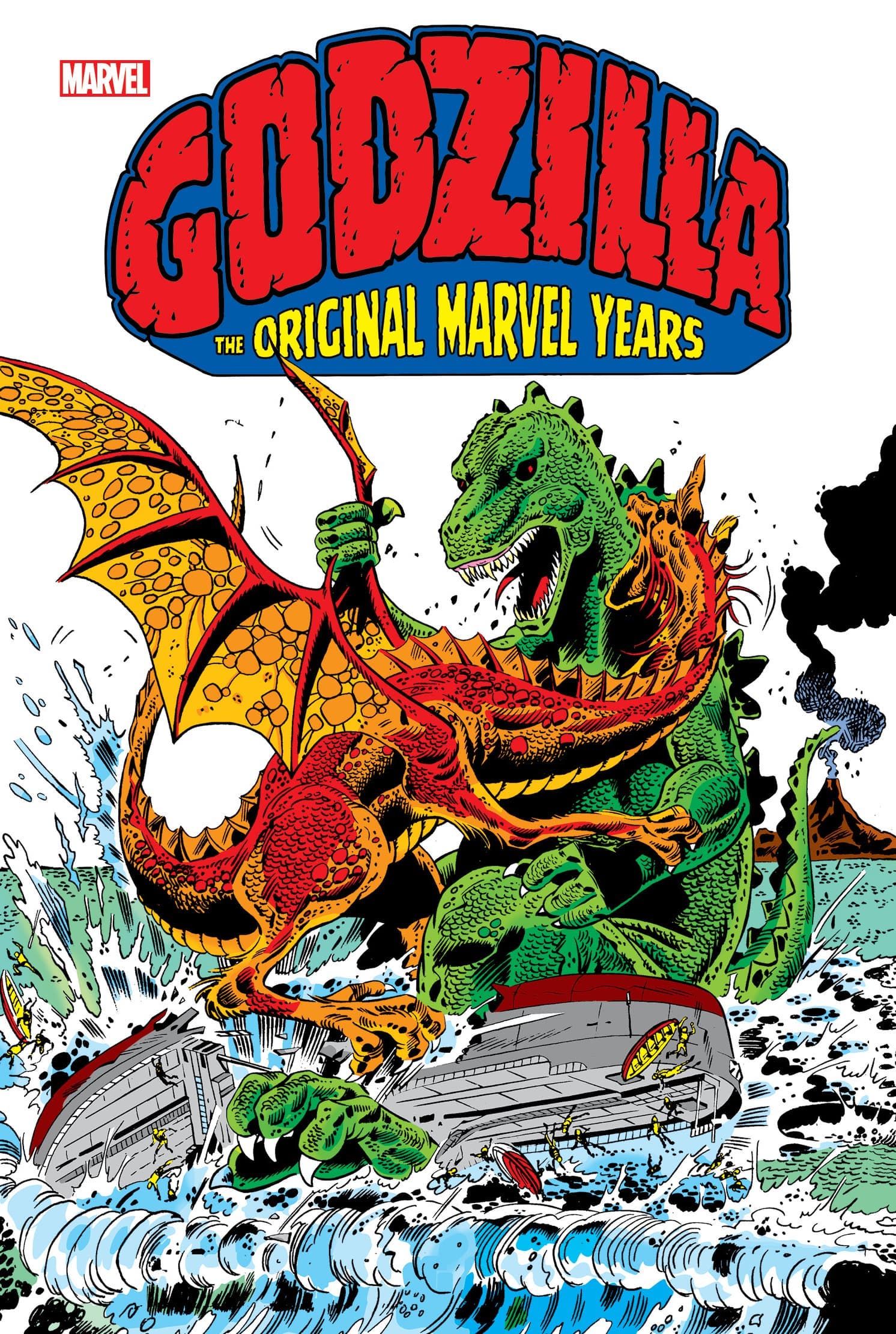 Godzilla Marvel Omnibus Cover 3