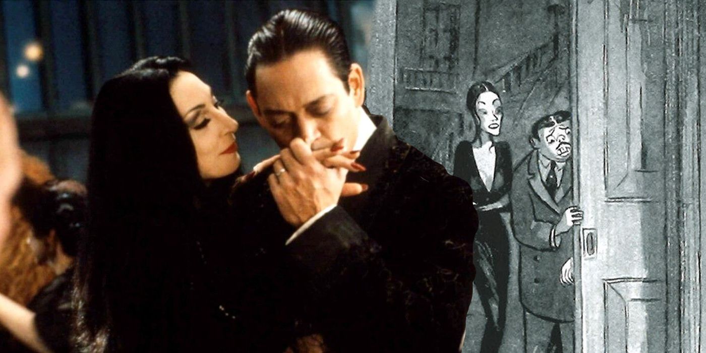 Gomez and Morticia Addams Family