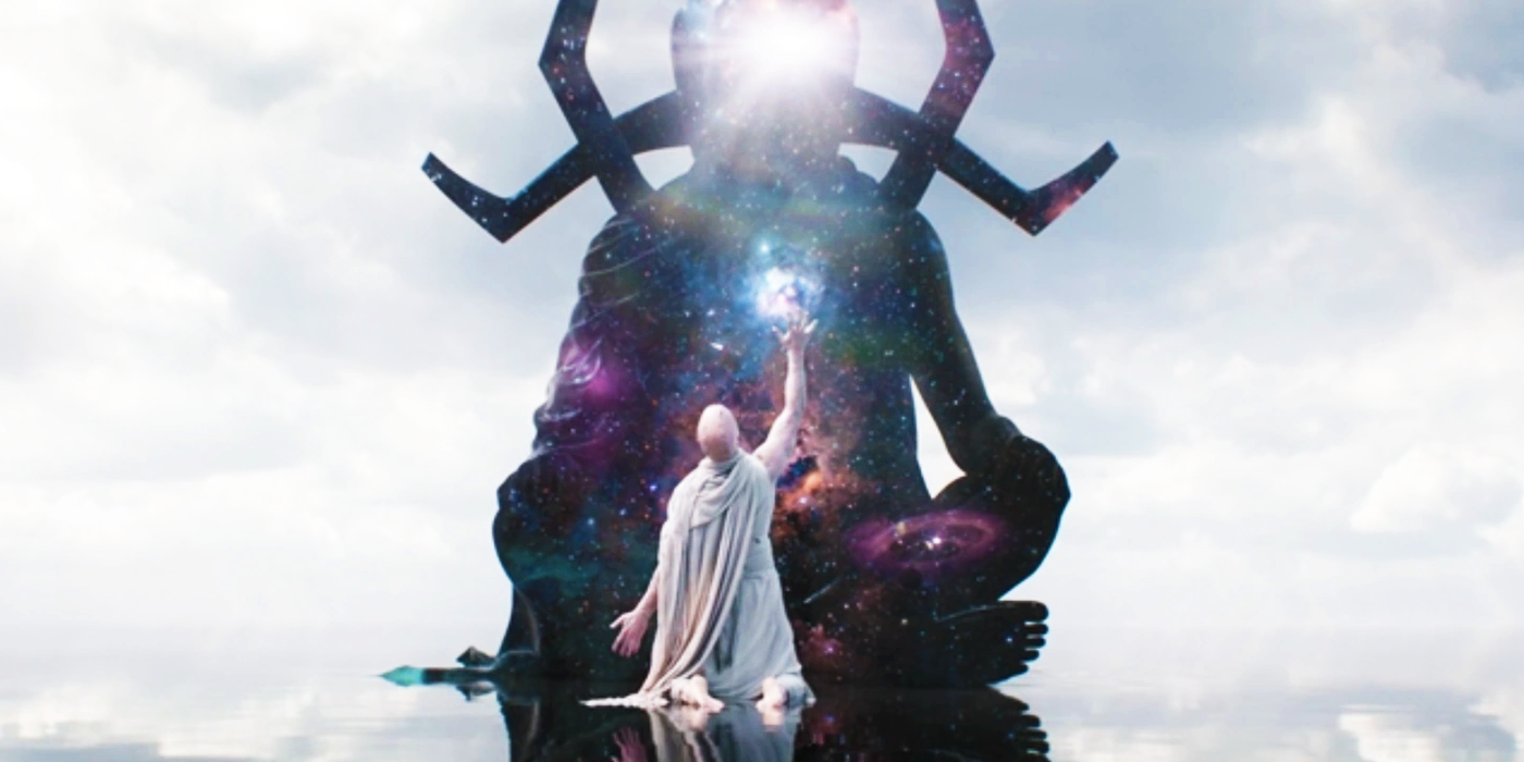 Gorr the God Butcher making a wish to Eternity in Thor Love and Thunder
