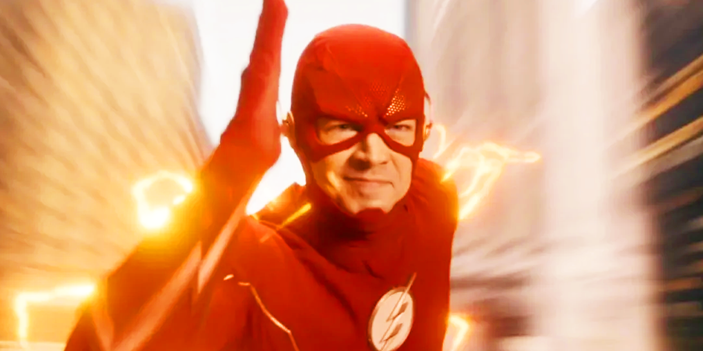 Grant Gustin as Barry Allen in The Flash's final episode