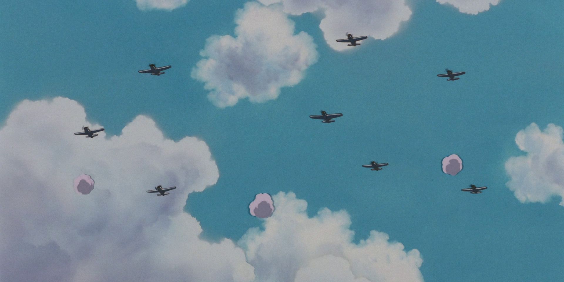 Grave of the Fireflies Airplane Bombing