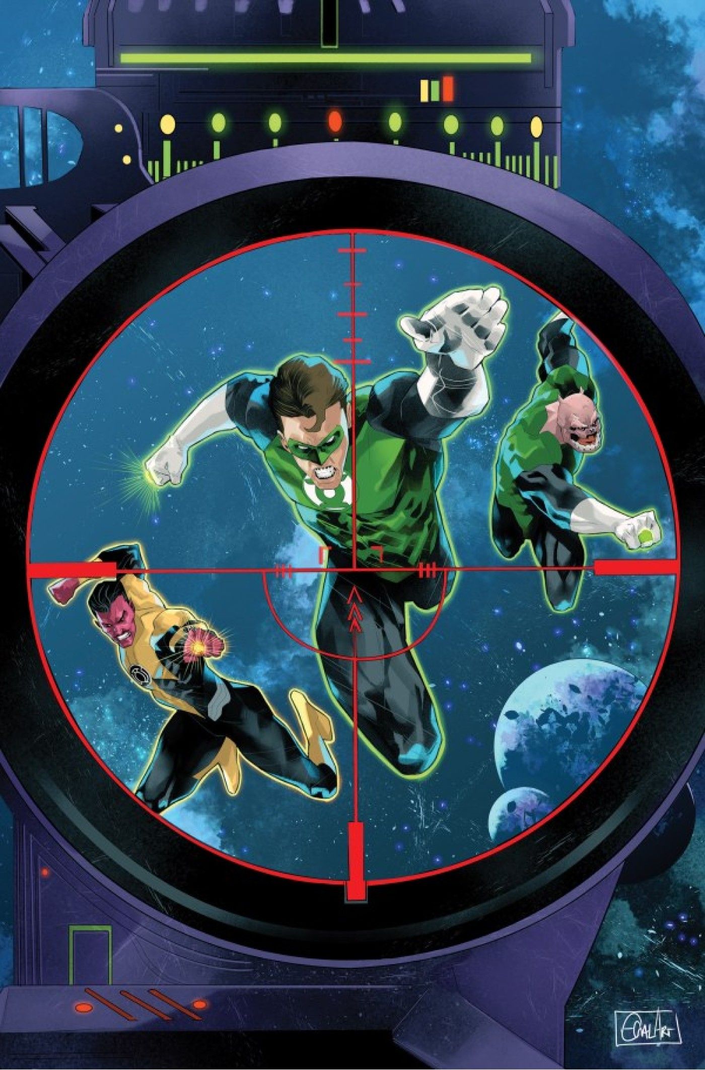 Portada previa de Green Lantern 7 1 Kilowog