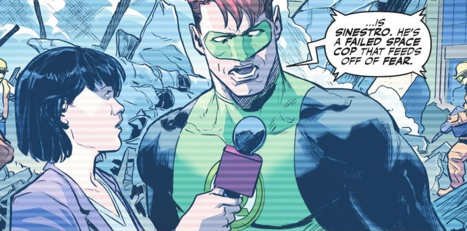Green Lantern Calls Out Sinestro DC
