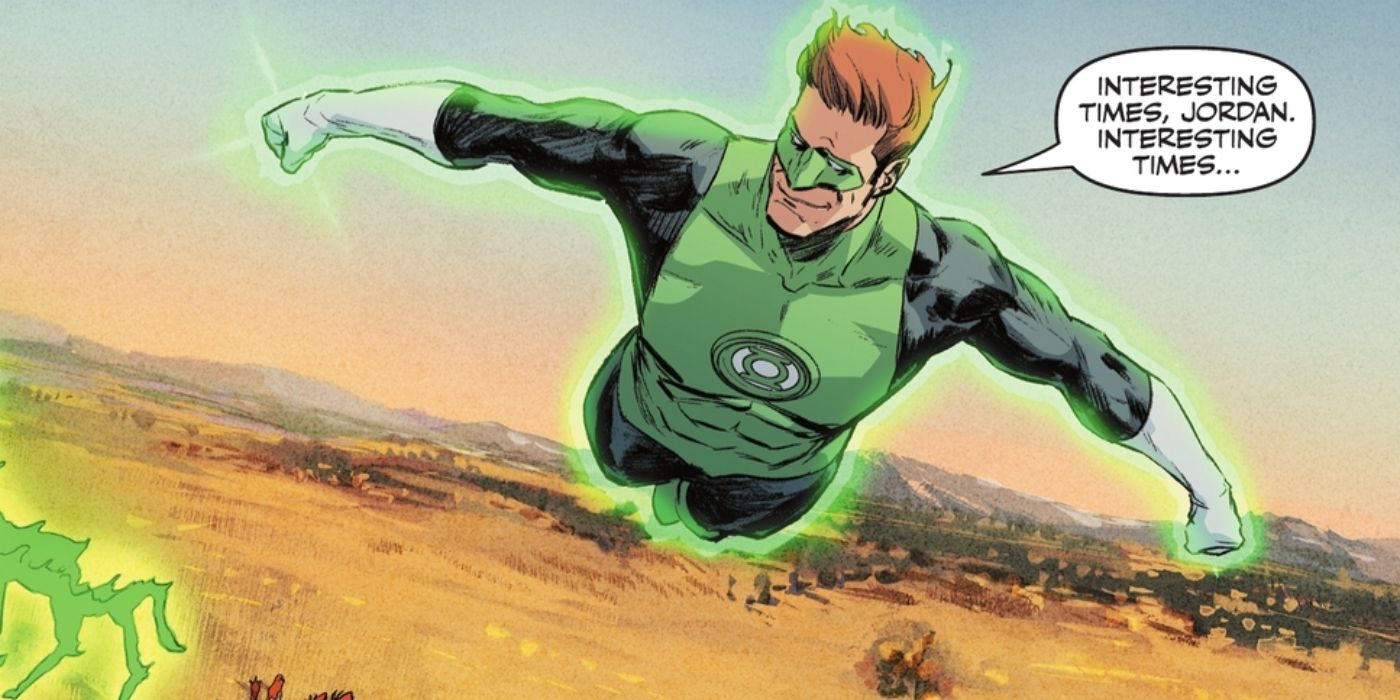 Green Lantern Flying DC
