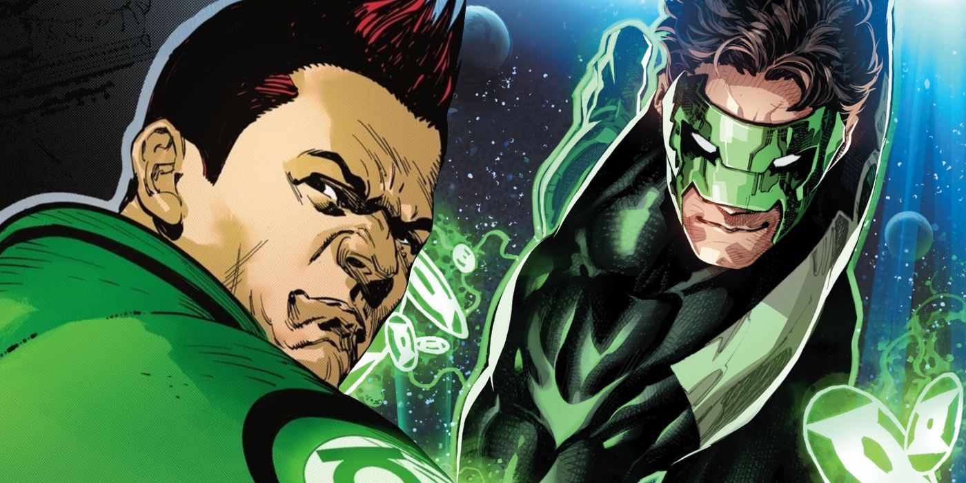 Green Lantern Shepherd and Rayner DC