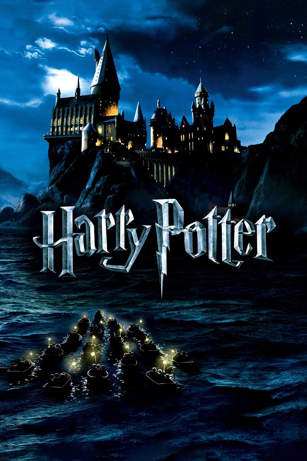 Locandina della saga di Harry Potter