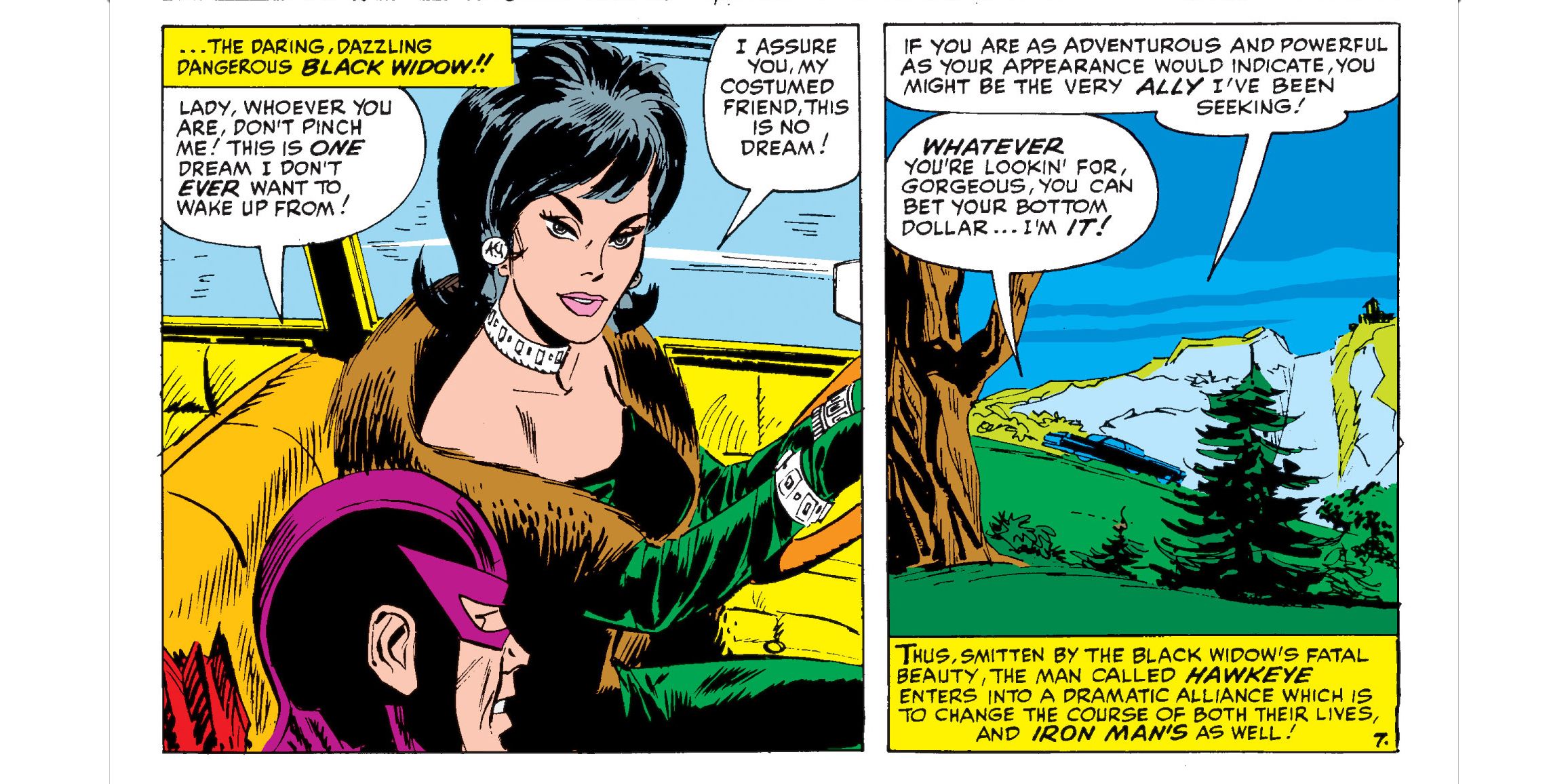 Hawkeye Meets Black Widow Tales of Suspense 57