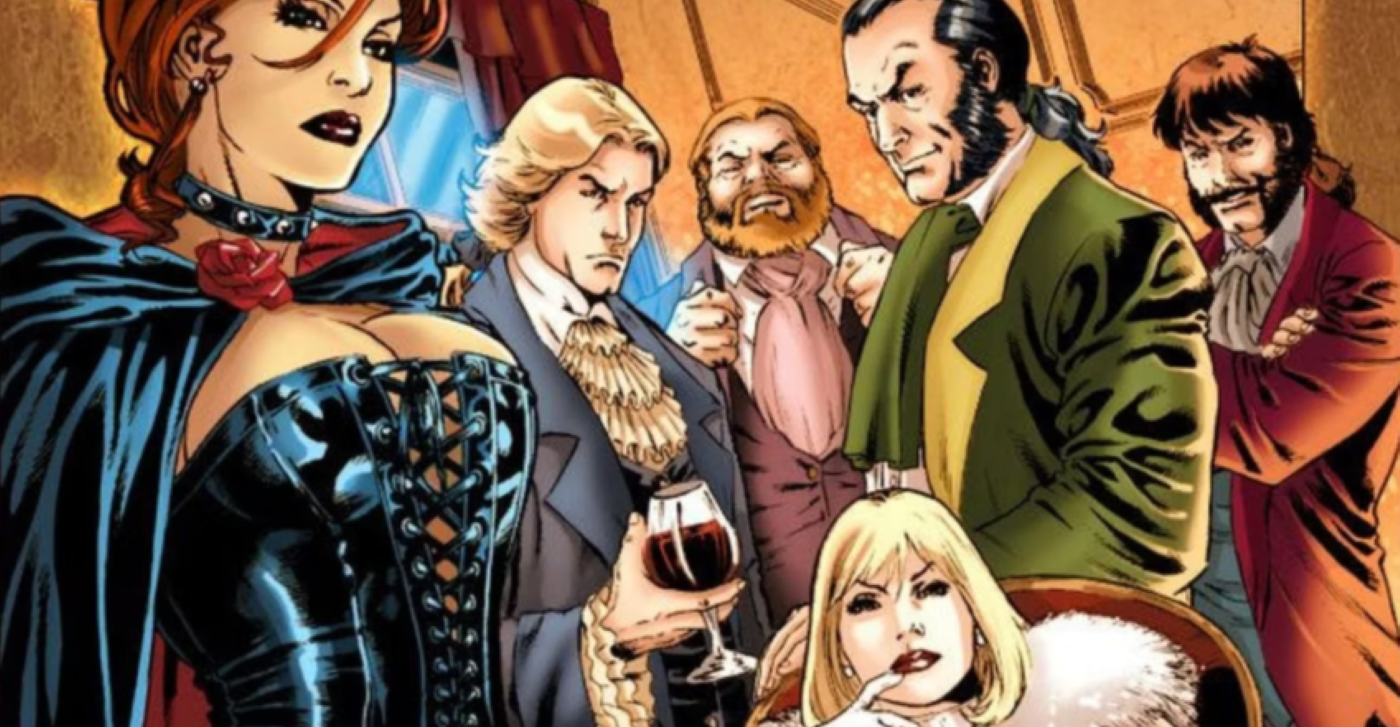 Hellfire Club, including Selene, Shaw, and Emma Frost, among others
