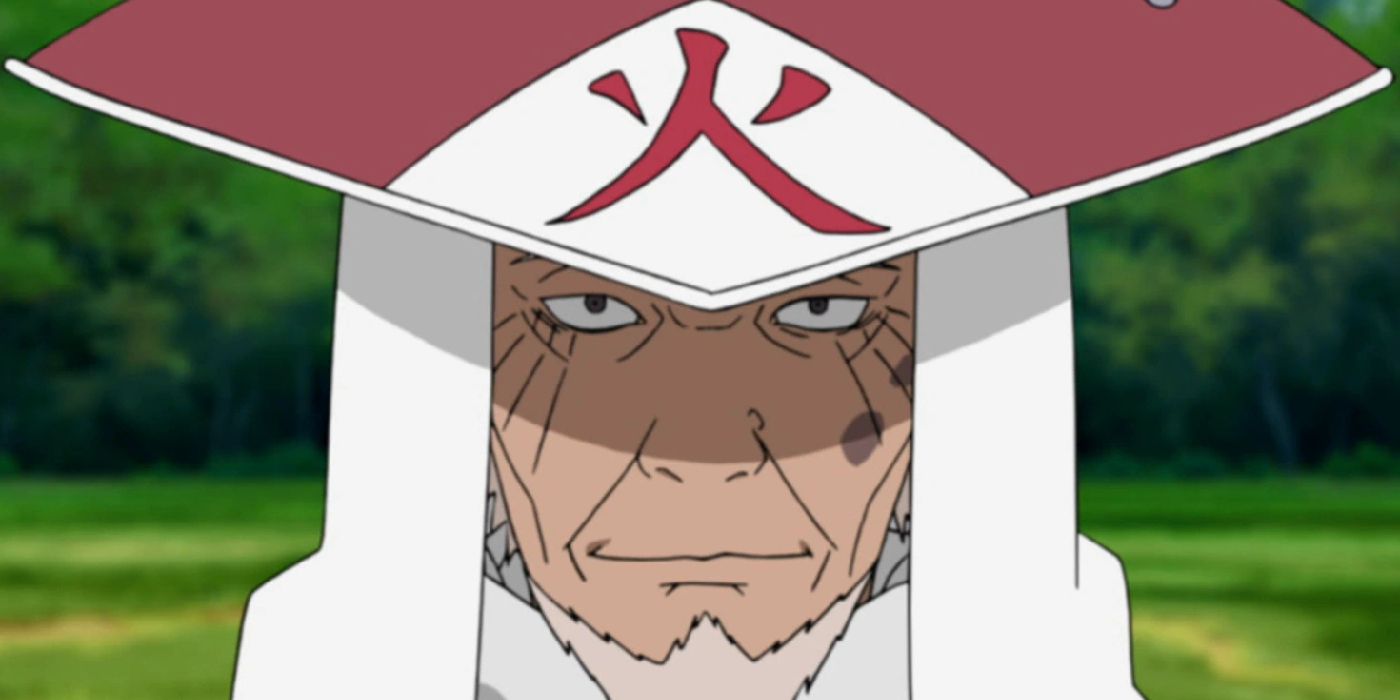 Hiruzen Sarutobi as the Third Hokage in Naruto