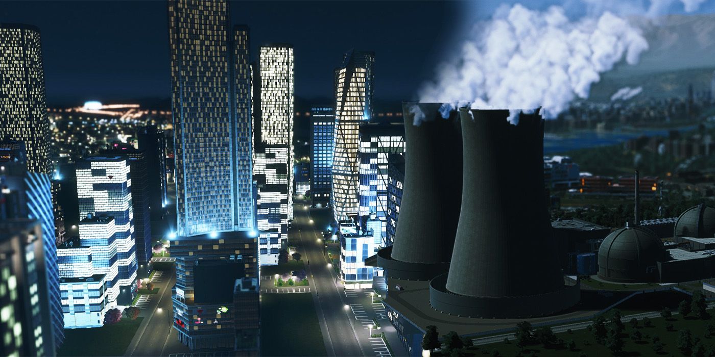 Cities: Skylines 2 Exporting Electricity from Nuclear Power Plant to Buildings for Profit