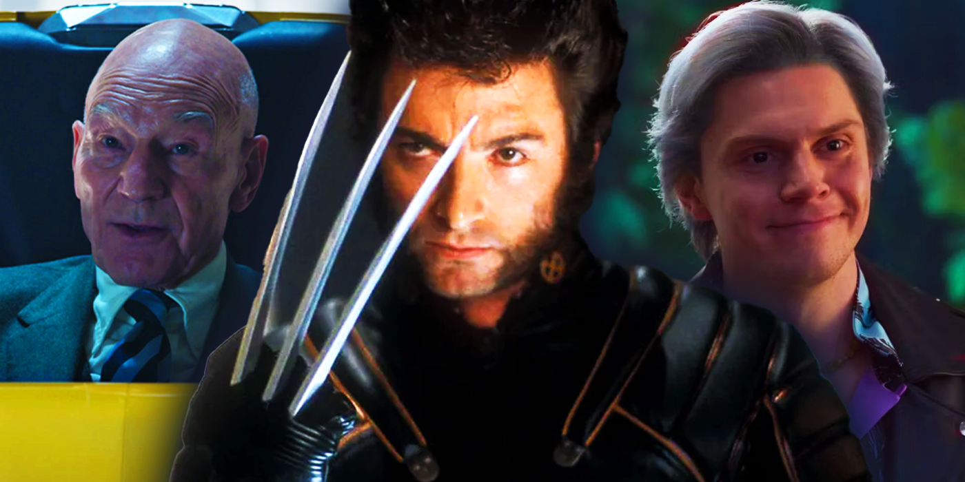 Hugh Jackman's Wolverine in Fox's X-Men Universe, Patrick Stewart's Professor X in Doctor Strange in the Multiverse of Madness, and Evan Peters' Ralph Bohner as Quicksilver in WandaVision