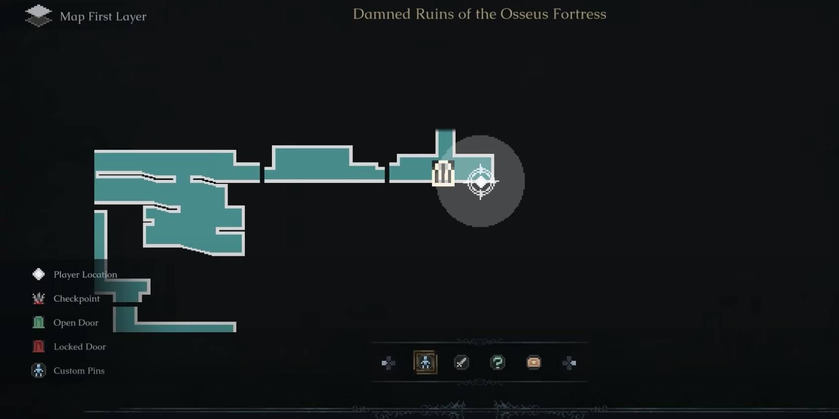 The Last Faith Bloody Chalice Puzzle #4 Location in the Damned Ruins of the Osseus Fortress