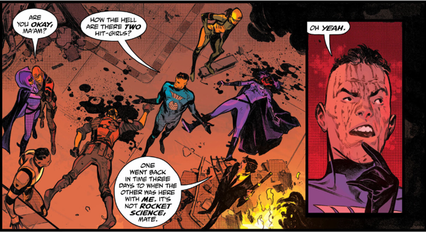 Big Game #5, &ldquo;it&rsquo;s not rocket science, mate&rdquo; Eggsy explains why there are two hit-girls