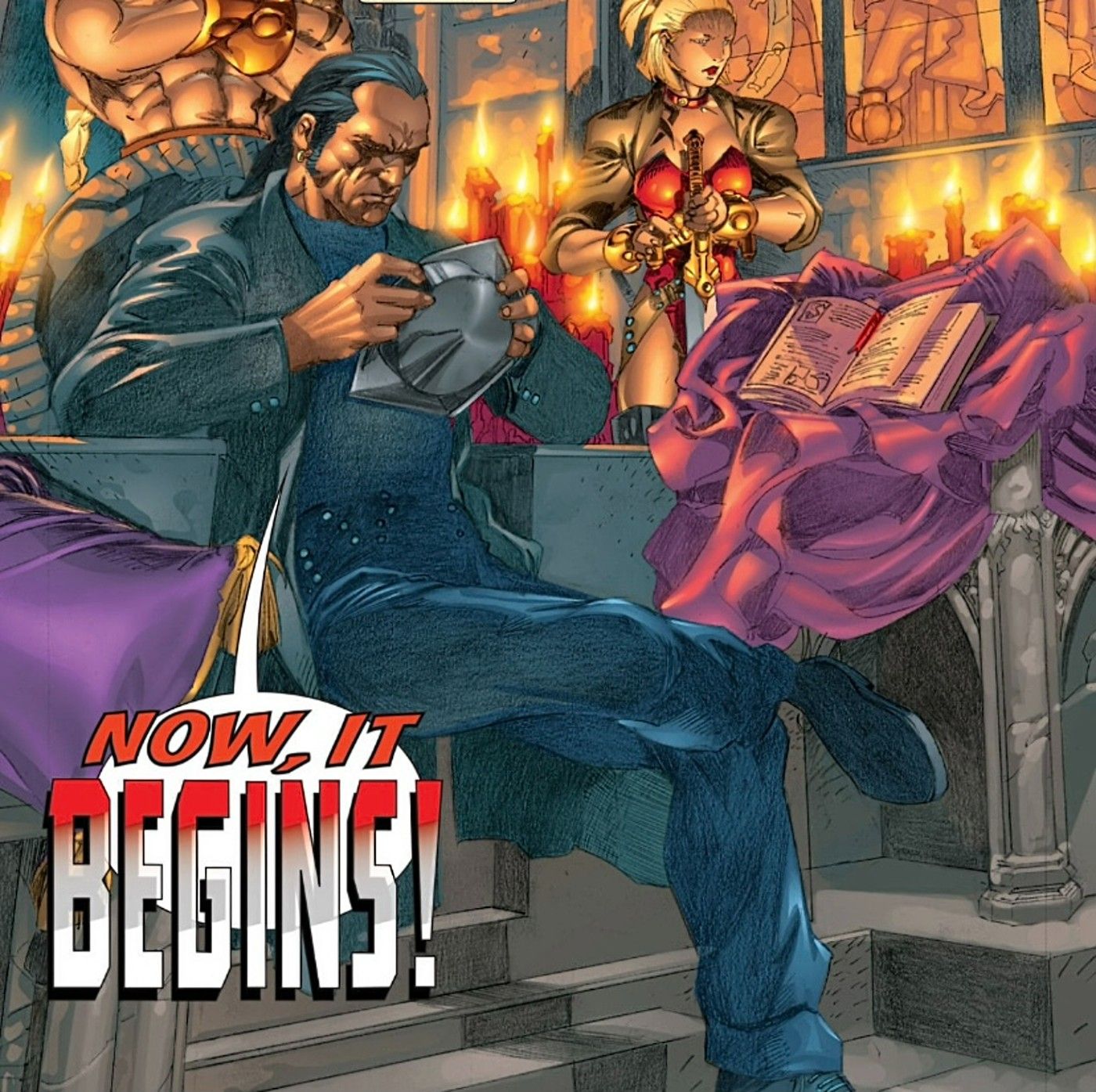 Vargas from the opening page of X-Treme X-Men #1