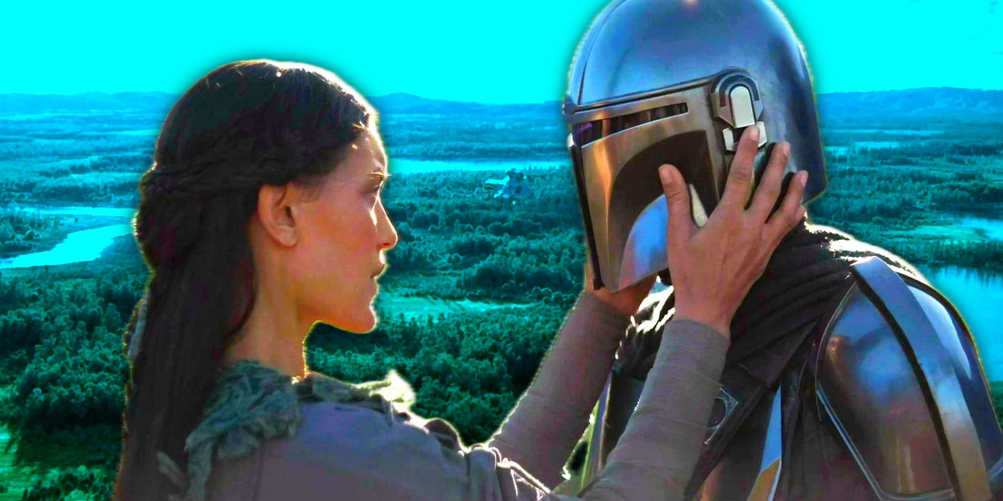 Din Djarin and Omera in The Mandalorian season 1 episode 4