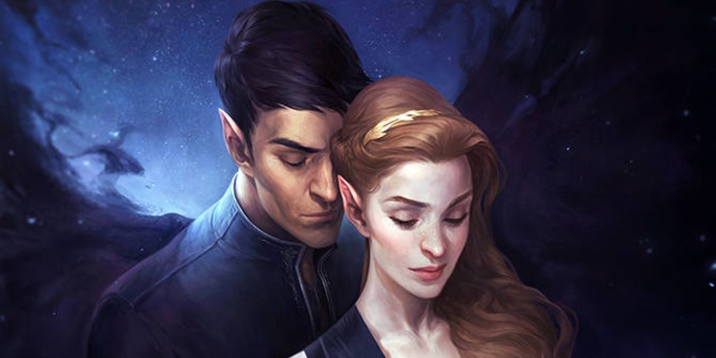 Art of Rhysand and Feyre by Charlie Bowater.