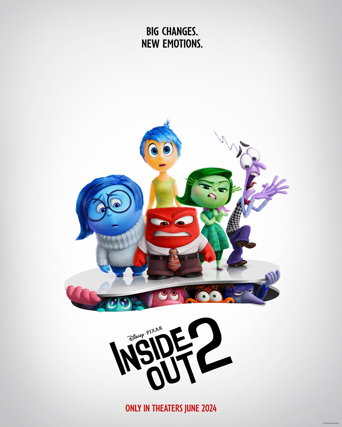 Inside Out 2 Trailer Riley's Mind Encounters Anxiety & Two Emotions