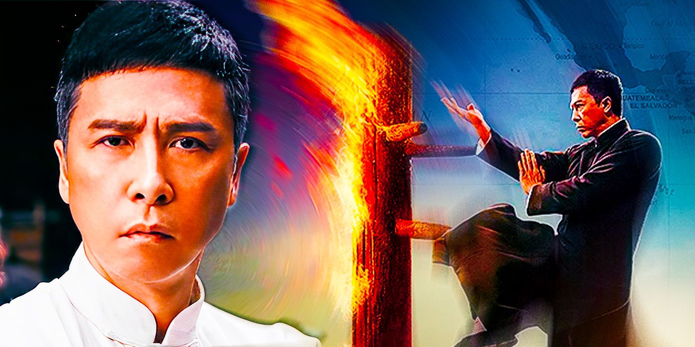 A custom image featuring Donnie Yen in two different Ip Man movie moments