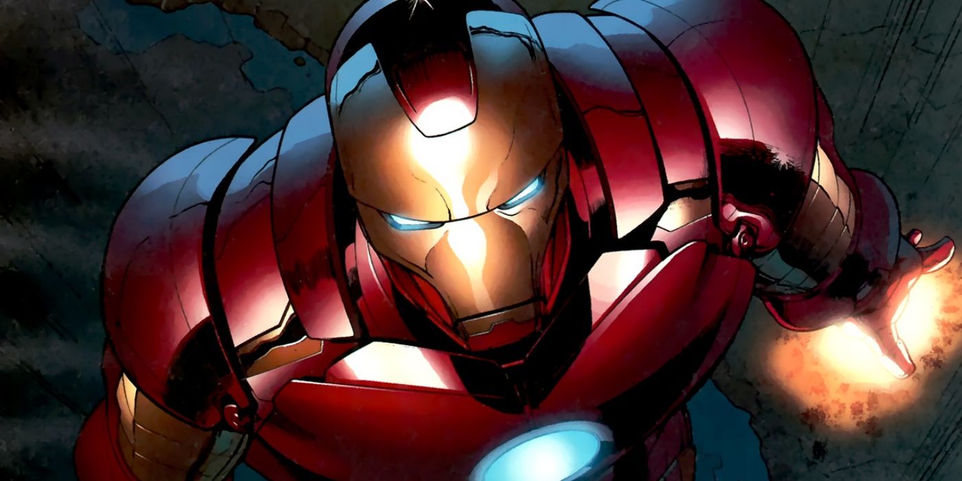 Iron Man del cómic precuela del MCU. 