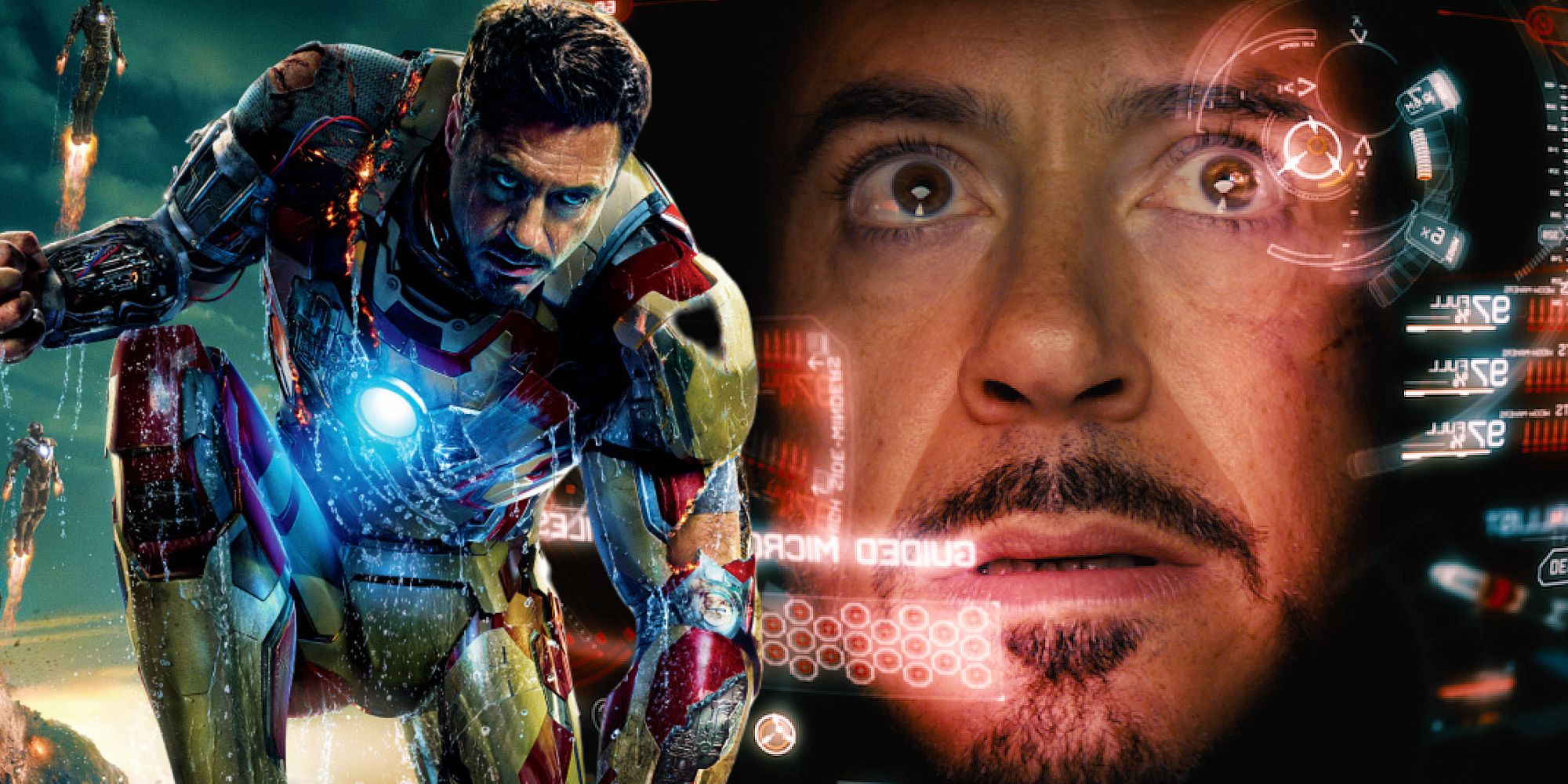 Big & Tall Marvel Avengers Endgame Iron Man Panel Pose Tee