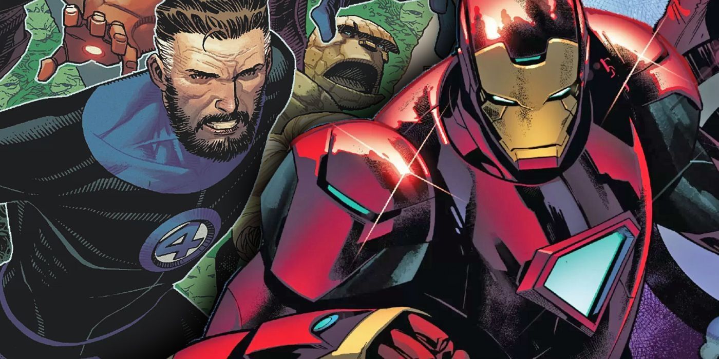 Iron Man and Mr. Fantastic.