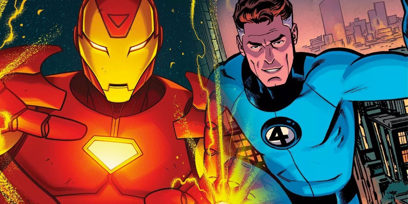 Iron Man and Mr. Fantastic.