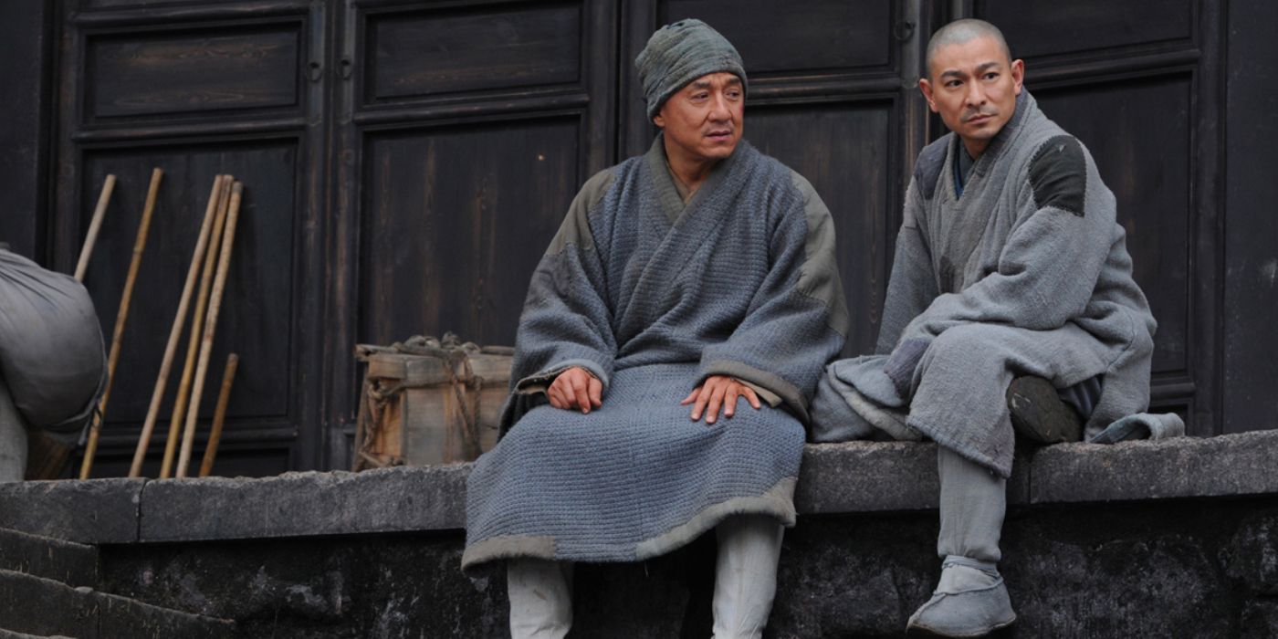 Jackie Chan as Wudao in Shaolin