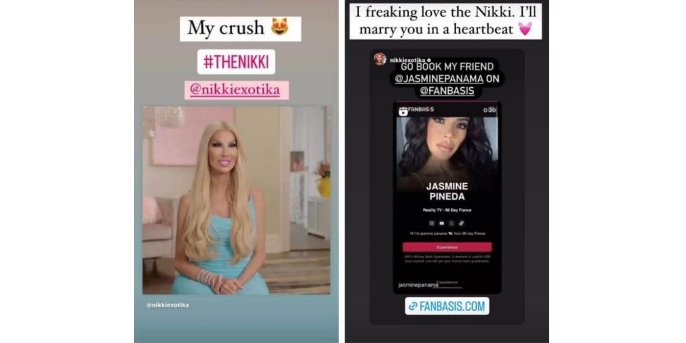 Jasmine from 90 Day Fiance praises Nikki on Instagram
