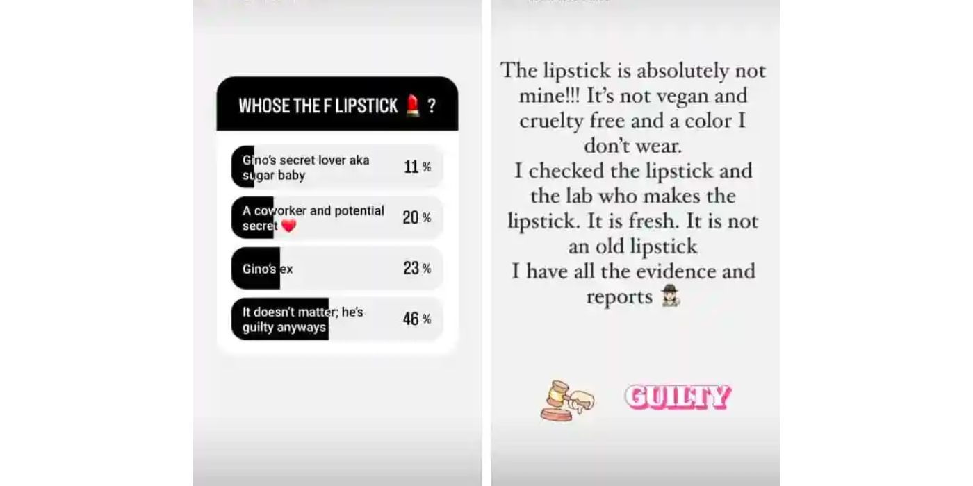 90 Day Fiance star Jasmine Pineda&rsquo;s Instagram Stories about lip gloss