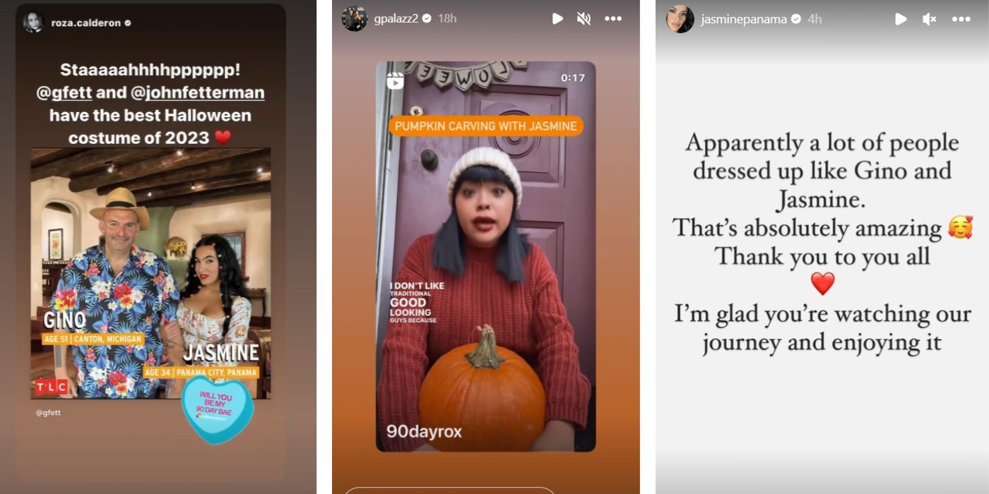 90 Day Fiancé’s Jasmine Pineda Reacts To Hilarious Halloween Costumes Of Her & Gino