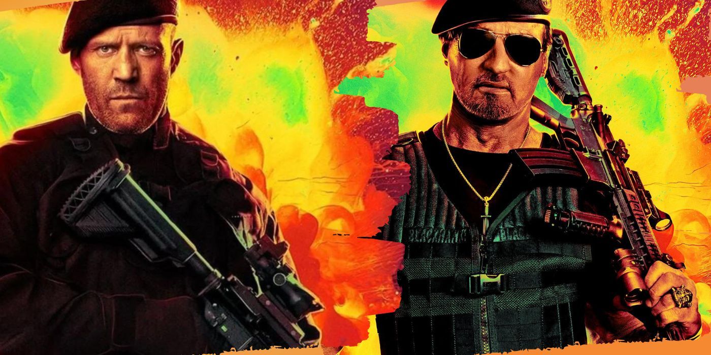 Jason Statham And Sylvester Stallone in The Expendables 4 Posters