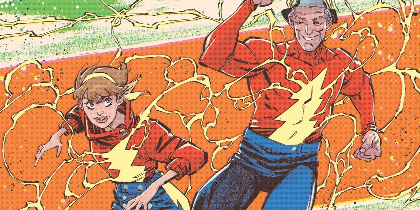 Jay Garrick and his Daughter DC