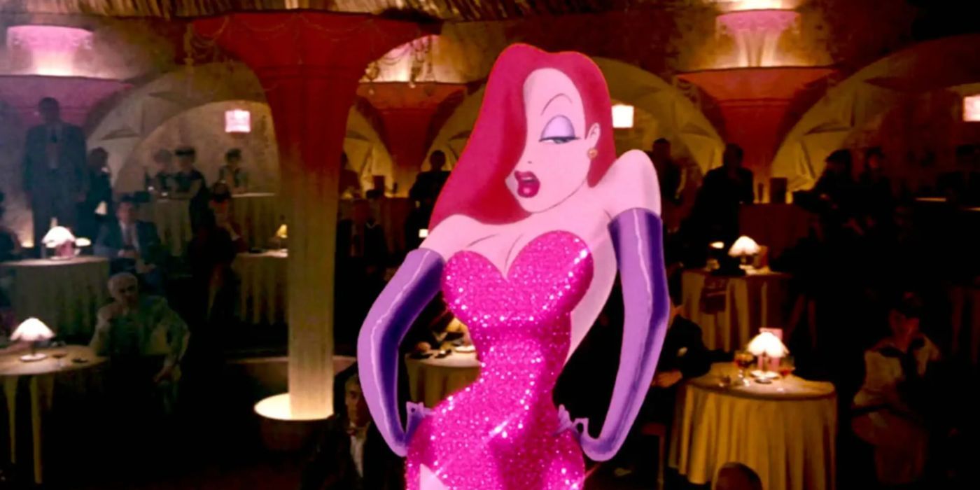 Jessica Rabbit in a night club from Who Framed Roger Rabbit